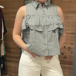 Hayden - Blue And White Gingham Cold